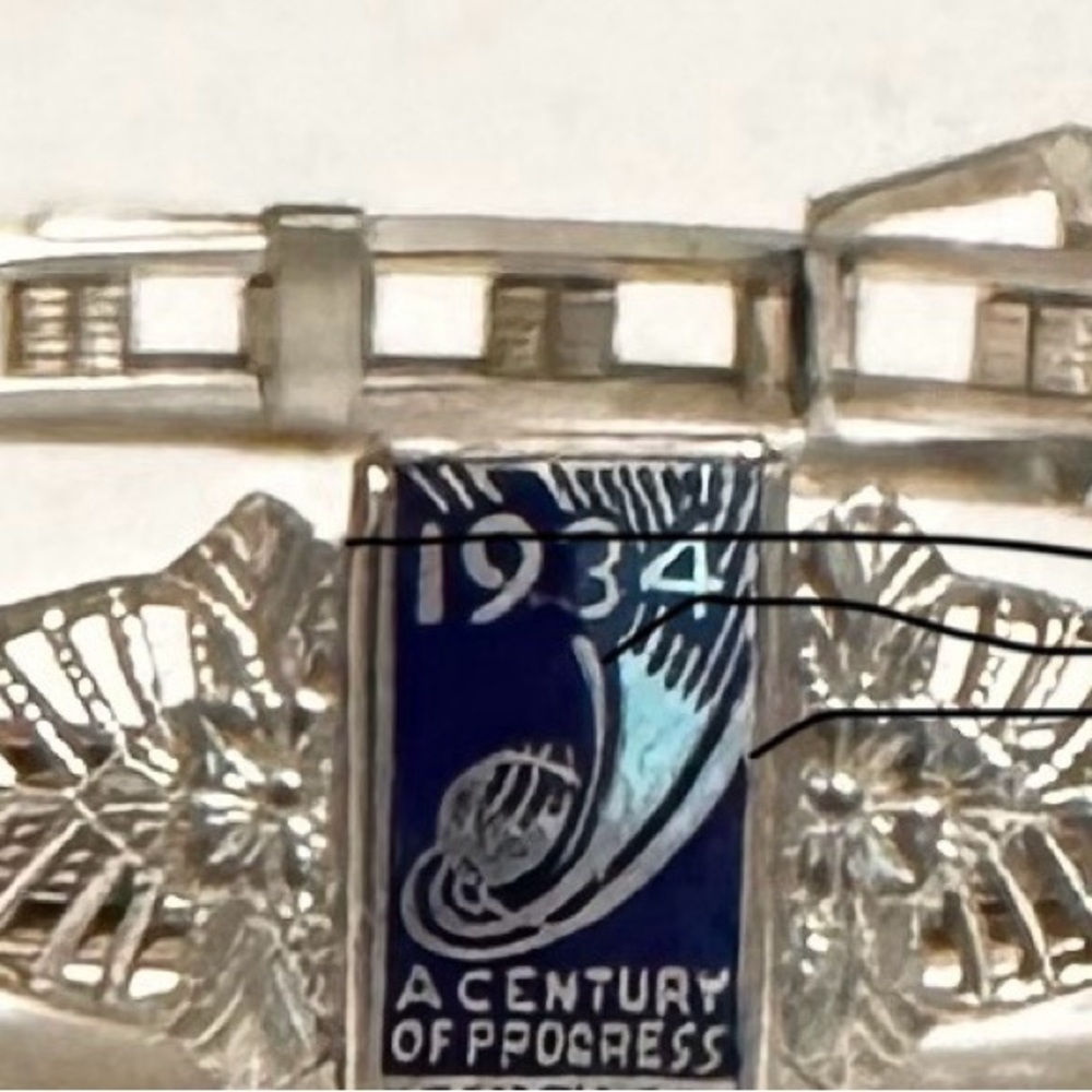 1934 souvenir bracelet